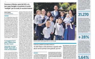 Il Presidente di Fattore Famiglia sul quotidiano la LIbertà di Piacenza intervistato sulle politiche familiari