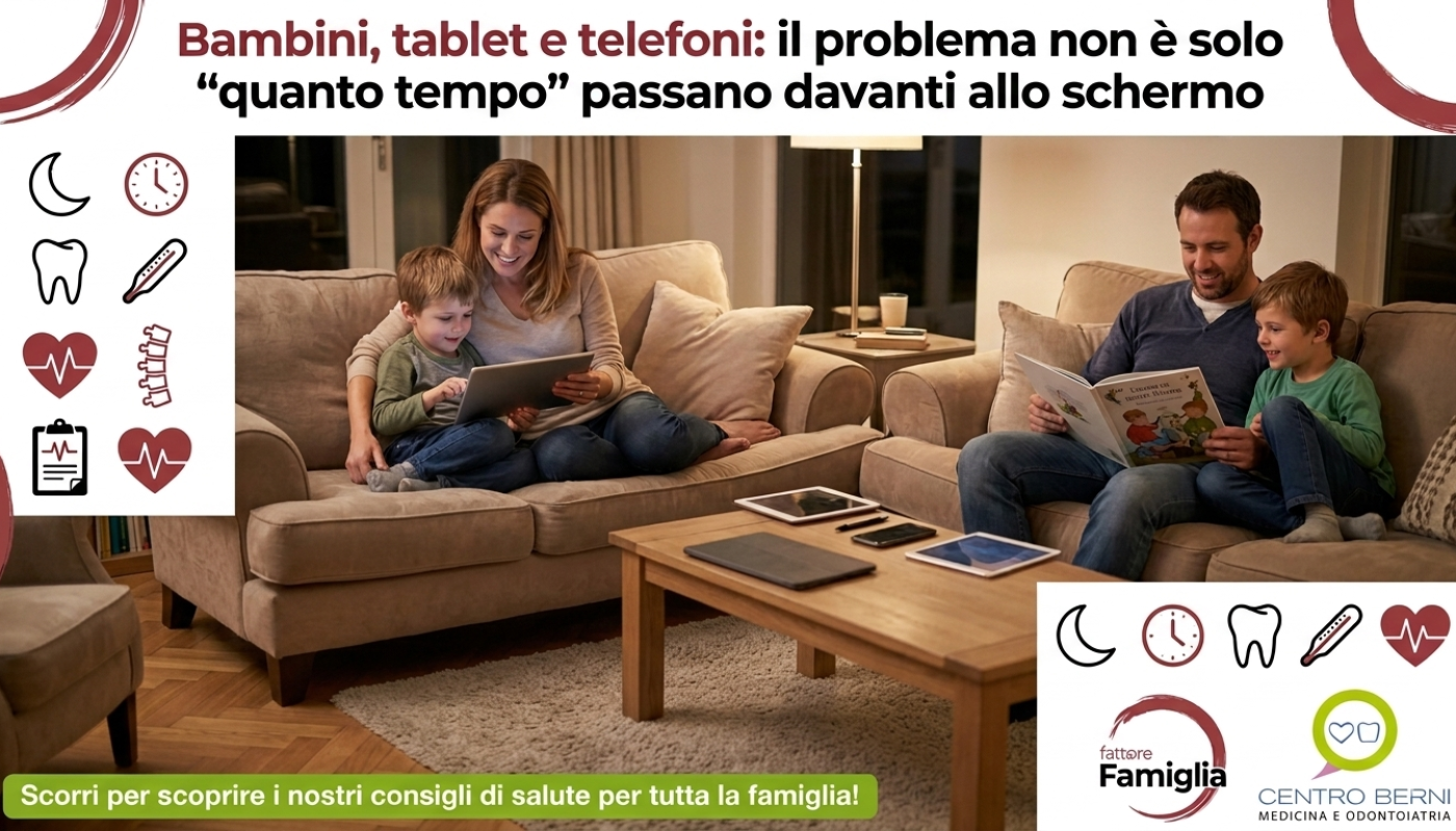 Bambini, tablet e telefoni: il problema non è solo “quanto tempo” passano davanti allo schermo