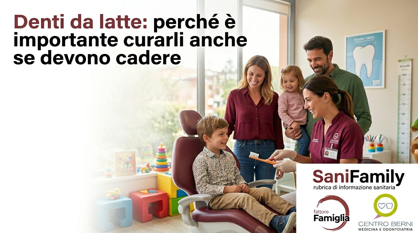 Denti da latte: perché è importante curarli anche se devono cadere
