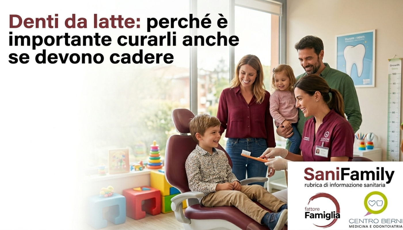 Denti da latte: perché è importante curarli anche se devono cadere