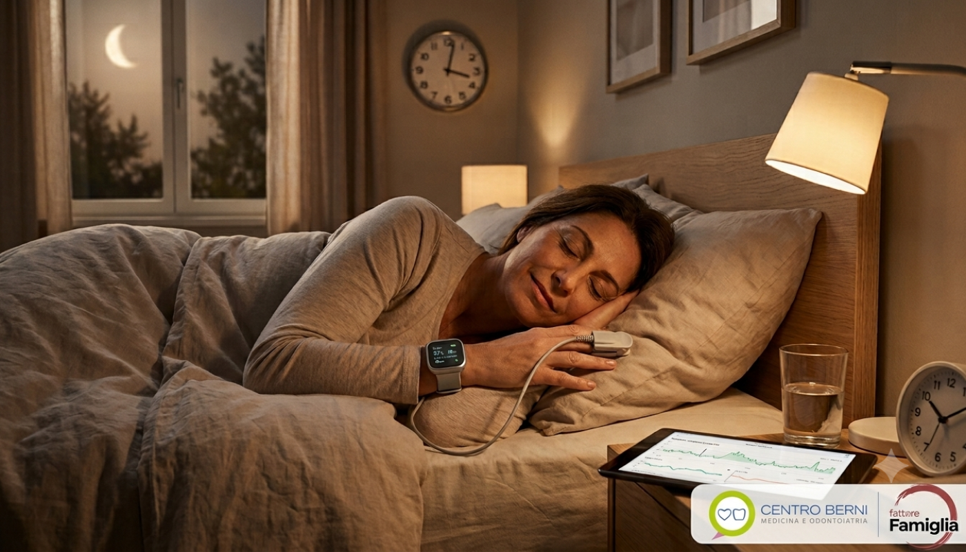 Saturimetria notturna: quando è utile e cosa può rivelare sul tuo sonno