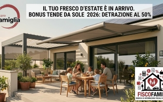 ☀️ Bonus Tende da Sole 2026: la detrazione al 50% che (quasi) nessuno conosce