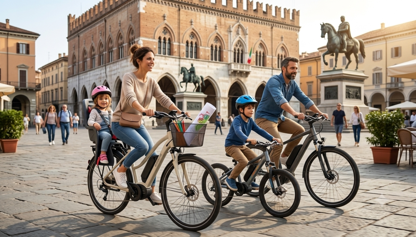 Bonus bici elettriche a Piacenza: proroga al 31 luglio, contributo fino a a 250€