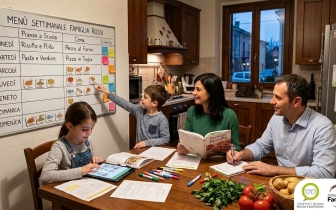 Cosa mangiamo stasera? Come organizzare il menù settimanale quando i bambini pranzano a scuola