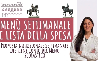 Prima Settimana: Proposta nutrizionale settimanale Dott.ssa Fervari con la lista della Spesa