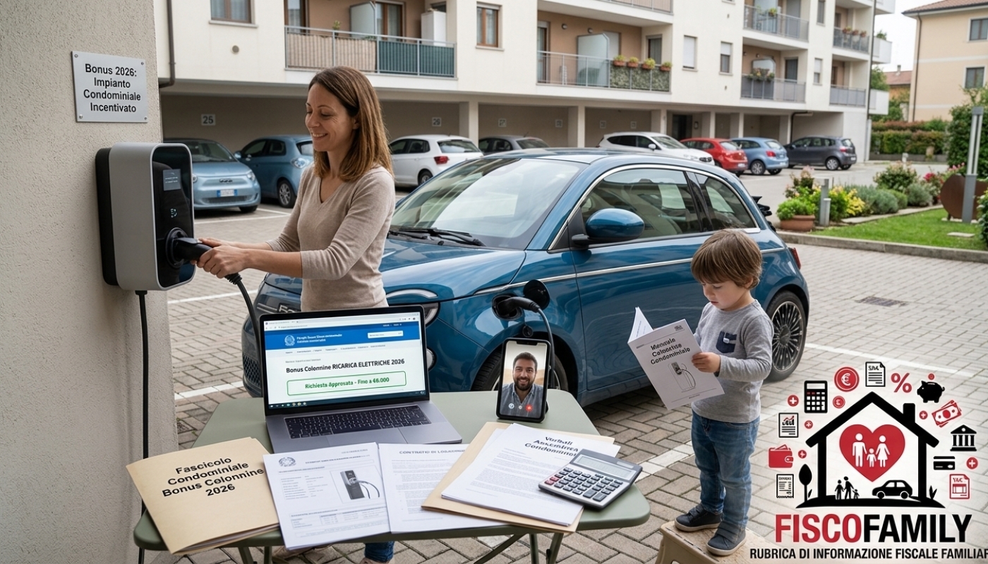 🔋 Bonus Colonnine 2026: Fino a 8.000 Euro per Ricaricare l'Auto Elettrica in Condominio