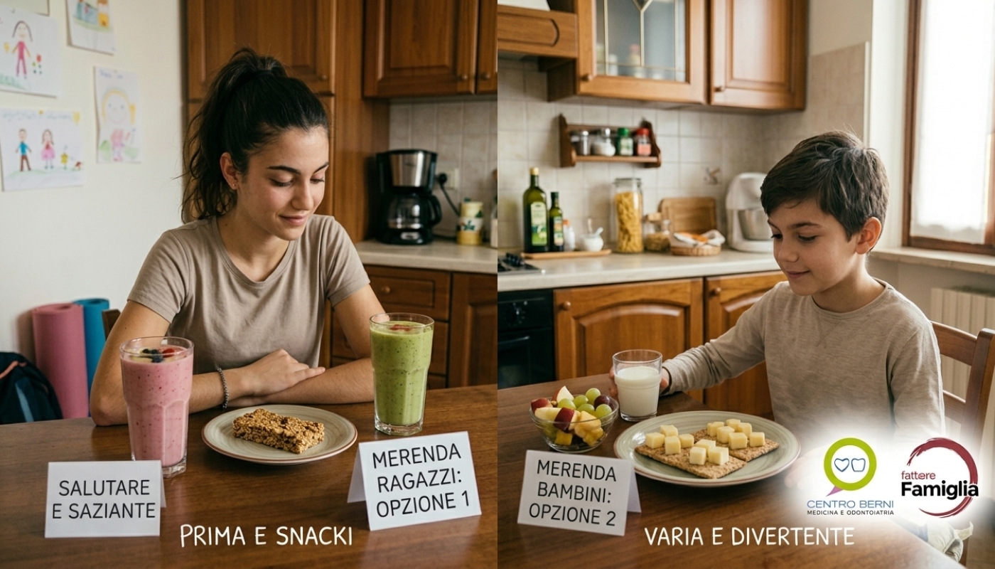 Merenda per bambini e ragazzi: cosa scegliere e come variarla