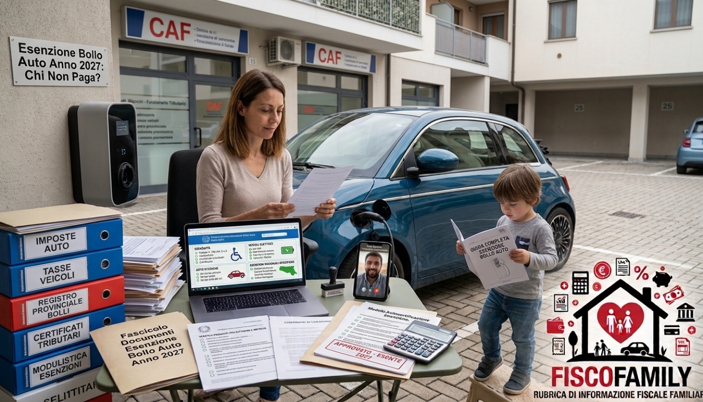 Esenzione bollo auto anno 2027: chi non paga?