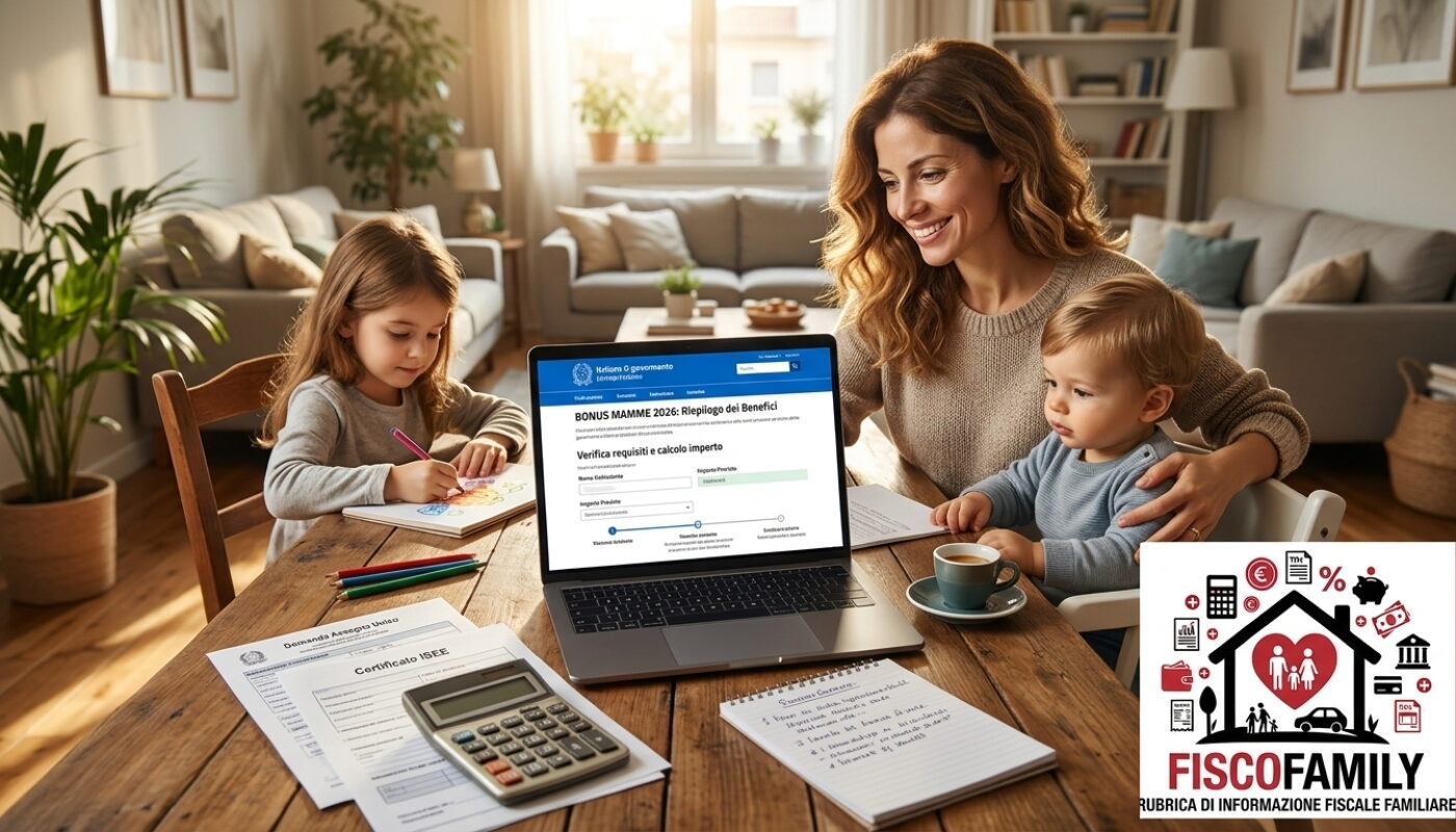 Nuovo Bonus Mamme 2026: fino a 720 euro per le lavoratrici madri. Domande aperte all'INPS